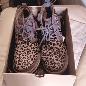 Men's UGG Neumel zip Leopard